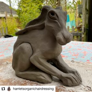 Harriet-OCS-salon-clay-making
